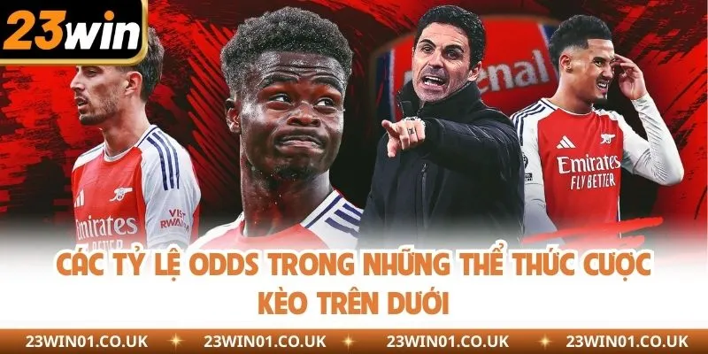 Kèo Trên Dưới - Mẹo Đọc Vị Tỷ Lệ Chuẩn, Săn Thưởng Khủng 2 Các tỷ lệ odds trong những thể thức cược kèo trên dưới