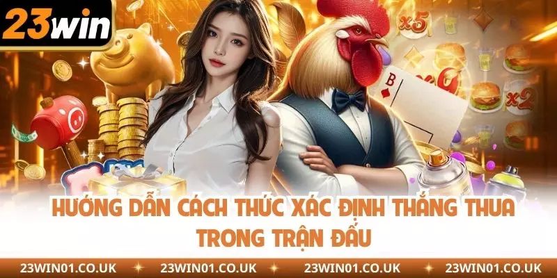 Đá Gà Cựa Sắt 23WIN - Những Trận Đấu Gay Cấn Và Mãn Nhãn 3 Cách thức xác định thắng thua trong trận đấu