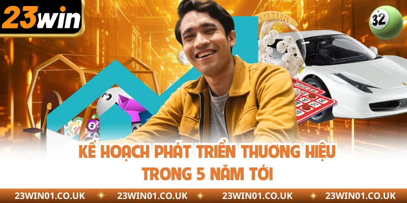 Tác Giả 23WIN 5 Kế hoạch phát triển thương hiệu trong 5 năm tới